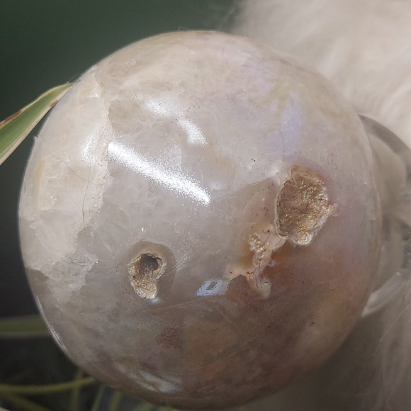 Angel Aura Quartz Healing Sphere - Picture 2 of 5